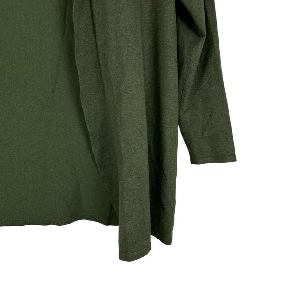 Cyrus Women's Long Sleeved Cardigan Sweater Size XL Green - Picture 3 of 8